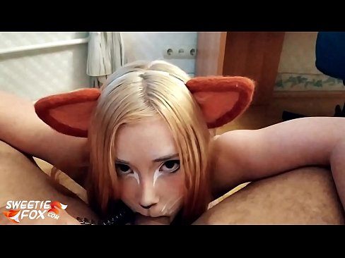 ❤️ Kitsune traga o pau e corre na súa boca Porno ruso en nós ️❤